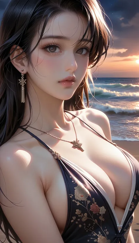 score_9, score_8_superior, score_7_superior, 
Masterpieces with up to 16K resolution,Highest quality,it is really amazing,Very detailed,Ultra-high resolution,Real,Realistic,Increased depth of field,Cinematic lighting, 
1 sexy japanese mature, 
Long black h...