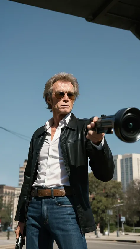 Clint Eastwood as Dirty Harry
