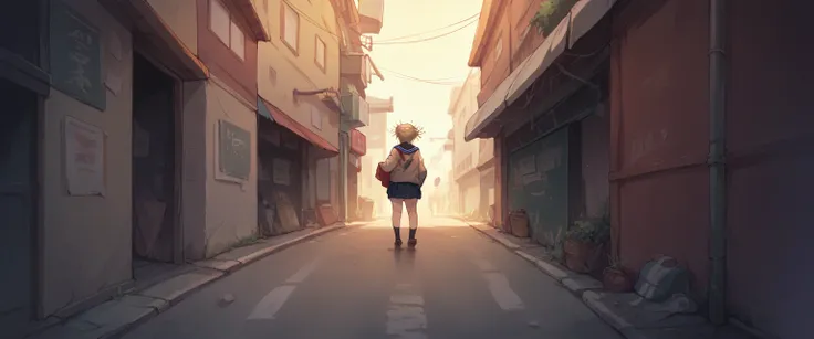 himiko toga stripping in the street