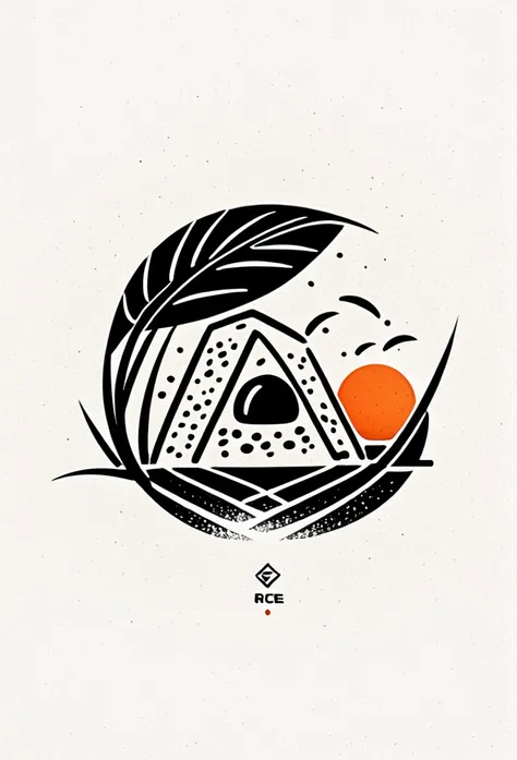 A stylish logo for a Japanese rice ball specialty store. Anyone can see that rice ball is rice ball. The rice balls in the logo look really delicious.、A typical Japanese bamboo grove、Bamboo leaf、etc、Like a beautiful, beautiful road、The onigiri in the logo ...