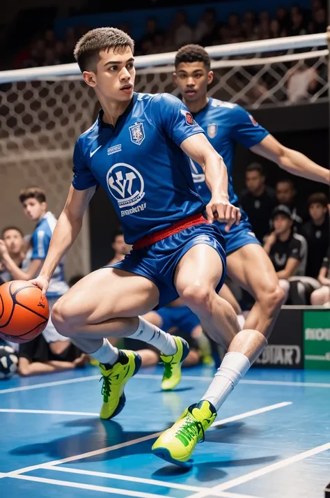 Create futsal shield with the acronyms KOF