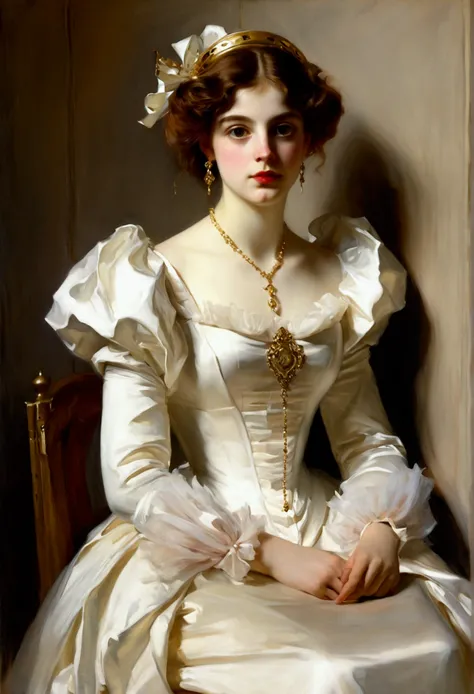 1girl,(John Singer Sargent:1.2),JinxLol