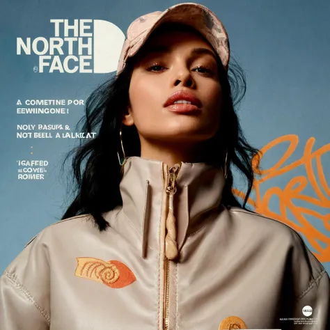 arafed image of a woman wearing a jacket and hat, 🤬 🤮 💕 🎀, cover. photo : david roemer, 💋 💄 👠 👗, 💣 💥💣 💥, 💣 💥, 🦩🪐🐞👩🏻🦳, 🕹️ 😎 🔫 🤖 🚬, not face, 1/30