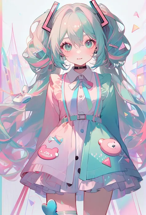 kawaiitech, pastel colors, kawaii, cute colors, more prism, vibrant color, hatsune miku,