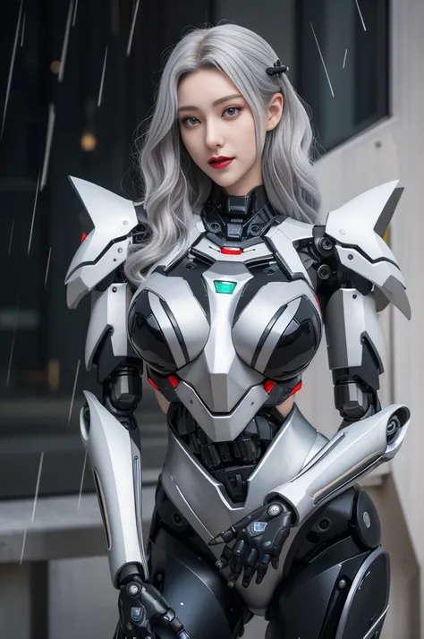 super detail, high detail, high quality, best quality, high resolution，1 female robot，beautiful female robot,beautiful clear fac...