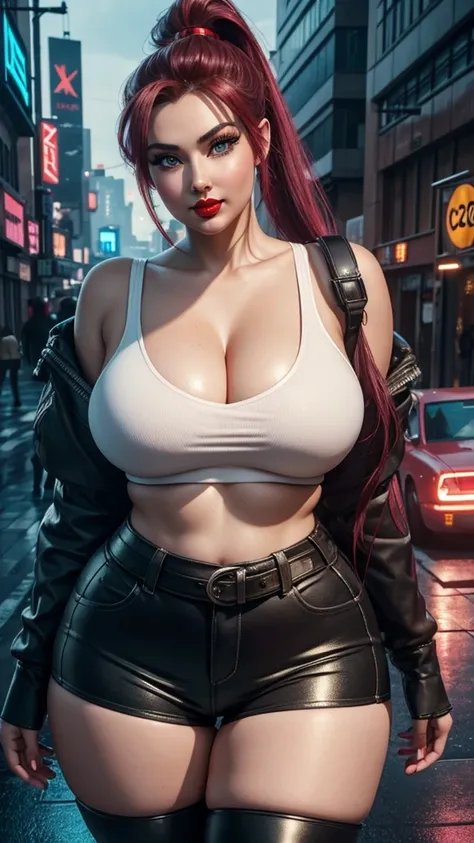 (masterpiece, best quality, expressive eyes, perfect face, hyperrealistic detailed face), Ultra HD, 4K, HDR, (8K), 3D cyberpunk street, gaming hubs, neon cyberpunk theme, night, futuristic, (1024K), reflections, glass, mirrors, RTX 4090 ti, ray tracing, hi...