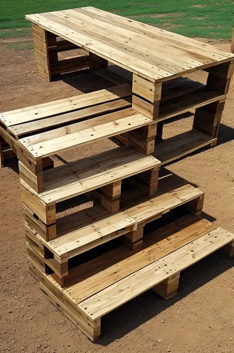 Design for a pallet shop 
