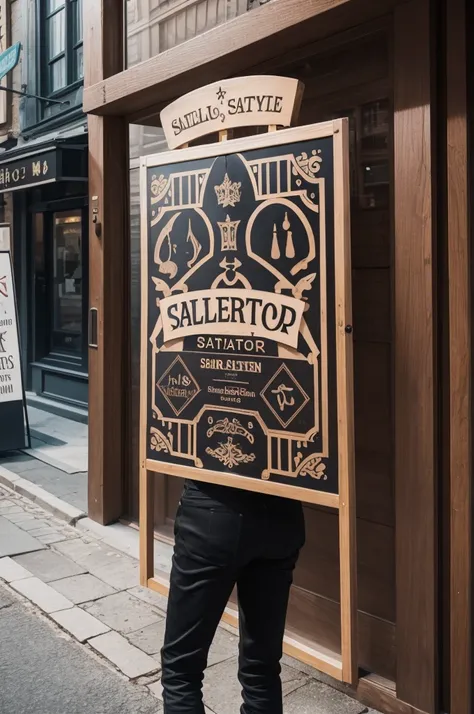 a sign saying Sailetattoo


