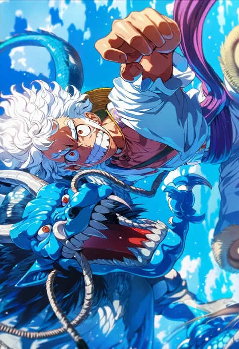 Animated characters riding dragon-like animals, 4K Manga Wallpapers, Amazing anime 8k, Anime Cover, Gyro Zeppeli, Anime Wallpaper, Anime Style 4k, Detailed Key Anime Art, Highly detailed official artwork, Anime Art Wallpapers 8K, Kimetsu no Yaiba, anime ke...