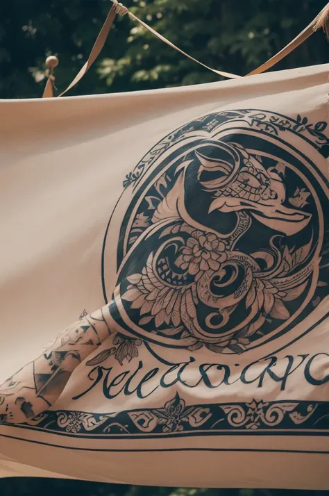 a written banner: sailetattoo

