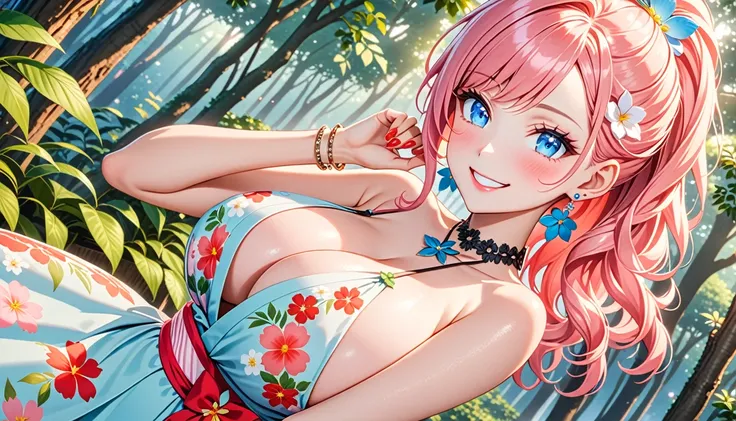 ultra-detailed, ((one girl)), ((portrait)), (pale skin:1.4), in pastel colors gyaru, (heavy makeup), (professional lighting) hyper detailed, absurdres, 8k, Beautiful Face, (Laugh shyly), ((teasing smile:1.8)), ((happy smile:1.2)),  ((Wink:1.6)), (Laugh wit...