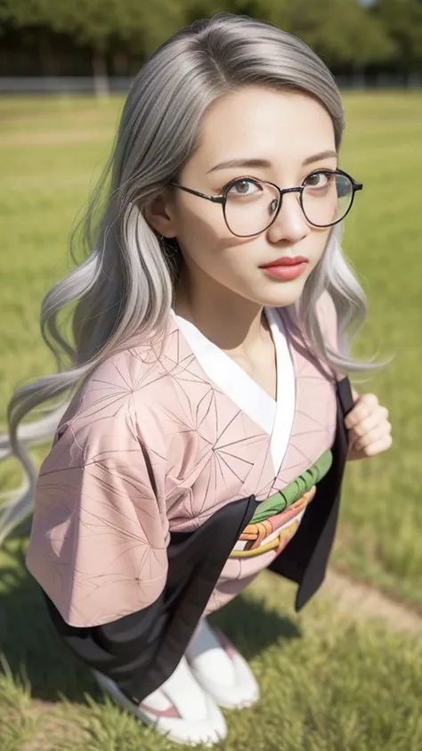 Cute Japanese woman, (16 years old), (very cute face), white moist skin, looking at camera, melancholy expression, (pink bright eyes: 1.4), (glasses: 1.3)
BREAK,
Idol, (very beautiful berserker woman: 1.3), (fighting: 1.3),
BREAK,
(wearing pink cute kimono...