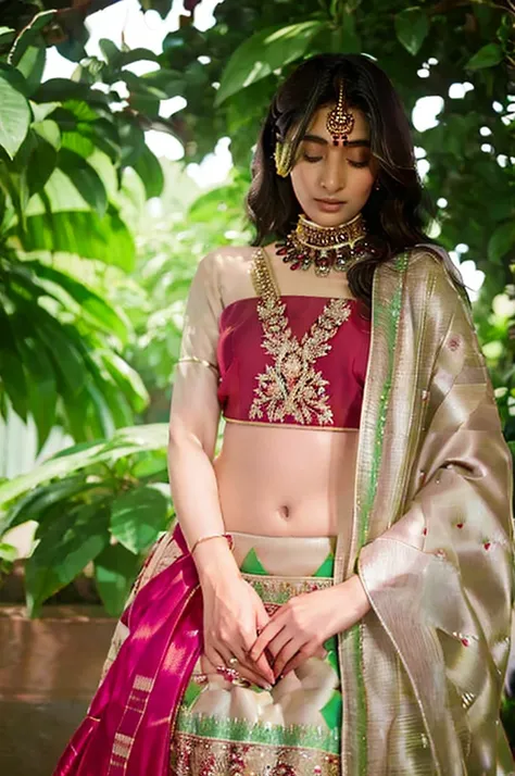 Pooja hedge wearing kerala saree