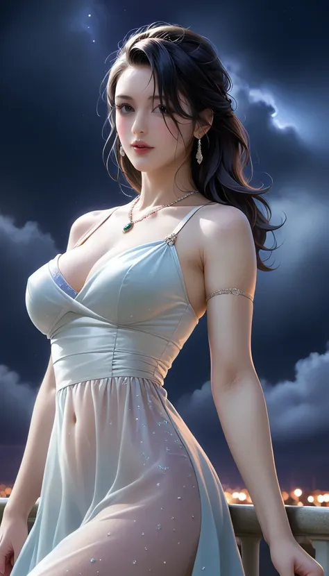 score_9, score_8_superior, score_7_superior, Masterpieces with up to 16K resolution,Highest quality,it is really amazing,Very detailed,Ultra-high resolution,Real,Realistic,Increased depth of field,Cinematic lighting,
sexy japanese milf,
Long black hair,(Ul...