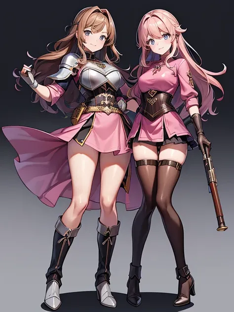 imagine perfect image the most beautiful girl in ((full body)), solo, ((standing)), ((legs apart)), rifle, rifle, breast hanging...