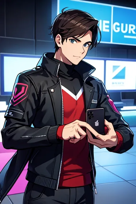 watchdogs hacker matpat holding phone in hand