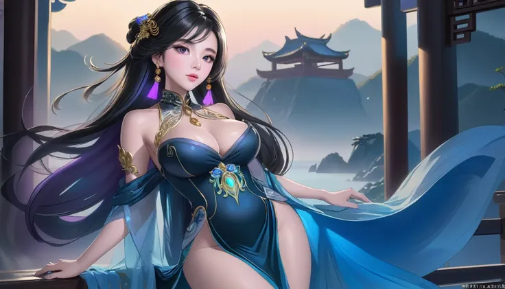 穿着华服的神明Strike a pose拍照, Ancient Mysterious Goddess, Traditional beauty woman, Beautiful female warrior god of war , Beautiful goddess, Gorgeous role-playing, high, Beautiful young girl, Beautiful woman, 华丽Beautiful woman, Complex clothing,Chinese Mystical ...