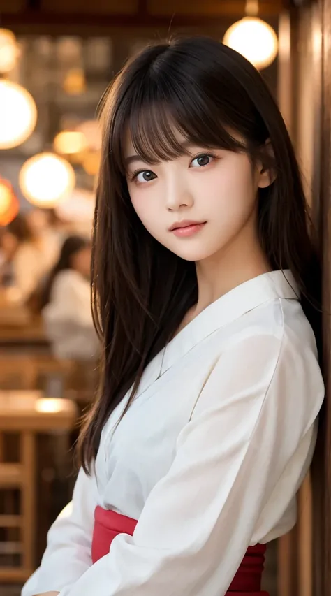 Tabletop、masterpiece、One Girl、Front view from the front、Japanese、Very young and pretty woman、(The cutest girl in the world)、17-year-old student、Makes your face smaller、Attractive person、Super cute face、Glossy Lips、Double eyelids on both eyes、 Natural Makeu...