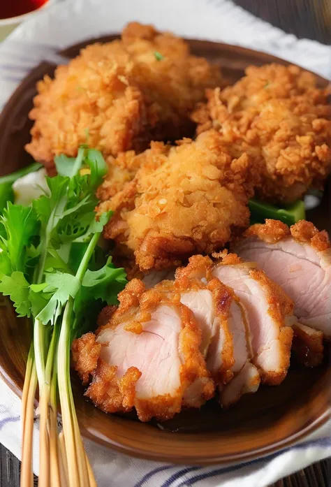 Fried pork