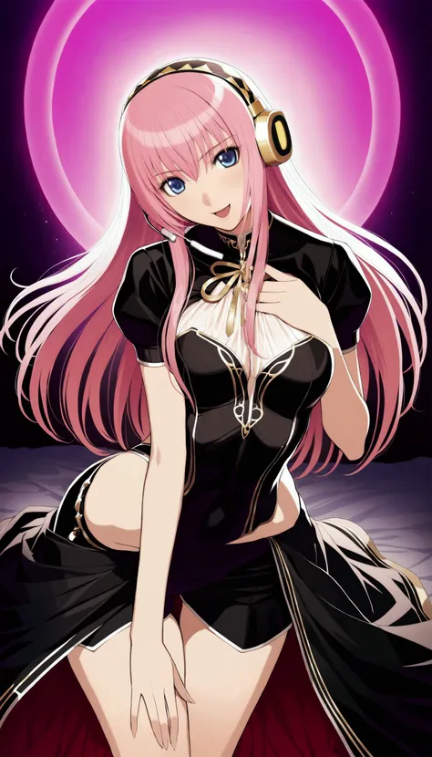 masterpiece,detailed and beautiful depiction 1.1,official art,beautiful adult woman ,megurine luka,megurine luka&#39;s official ...