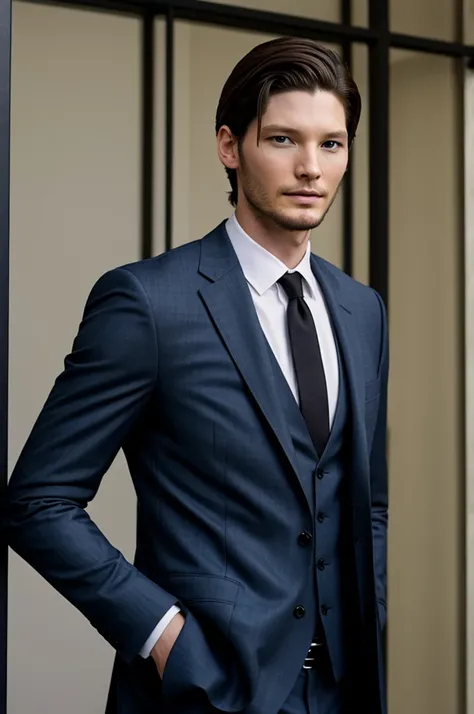 Ben barnes, in a suit