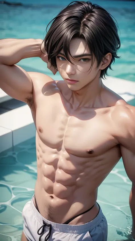 Anime guys shirtless