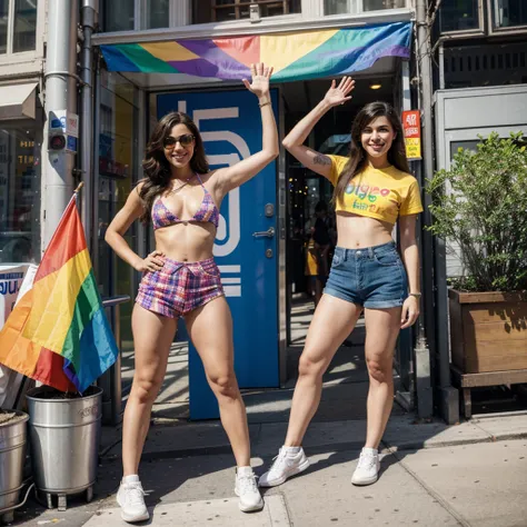 The LGBTQIA2 PROUDLY WAVING IN THE STREETS OF NEW YORK