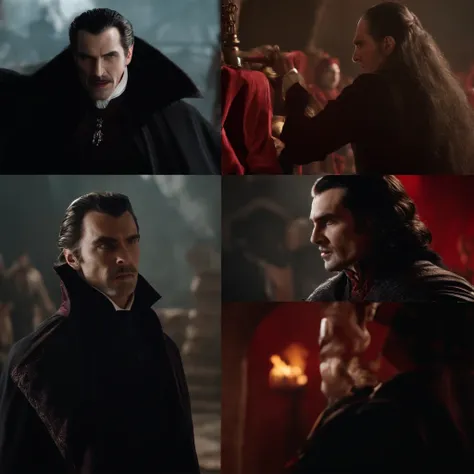 Dracula fights Damon Targaryen