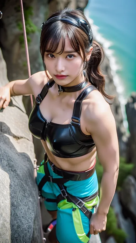 (masterpiece, ultra-detailed, ultra-realistic, best quality, clear focus, photorealistic), (ultra-high resolution, 8k, 16k:1.3), (full body:1.3), very wide shot, perfect anatomy, perfect face, (detailed face, detailed eye:1.3), 16 years old Japanese idol, ...