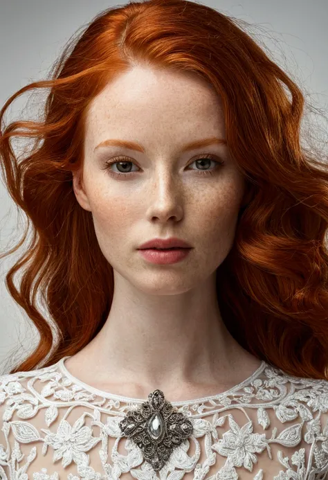 redhead woman