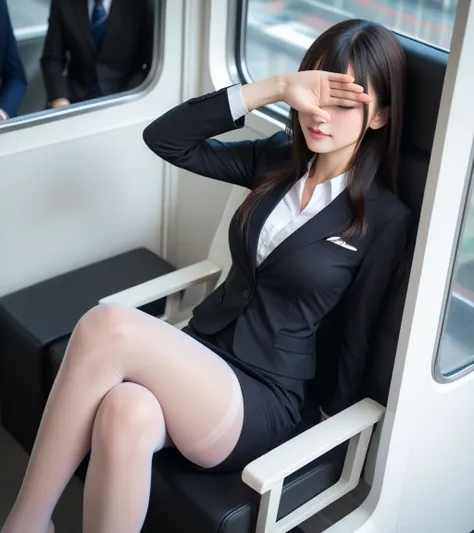 score_9, score_8_up, score_7_up, uncensored, realistic, in train, tokyo, from above,
1girl, cute, japanese, black hair, long hai...