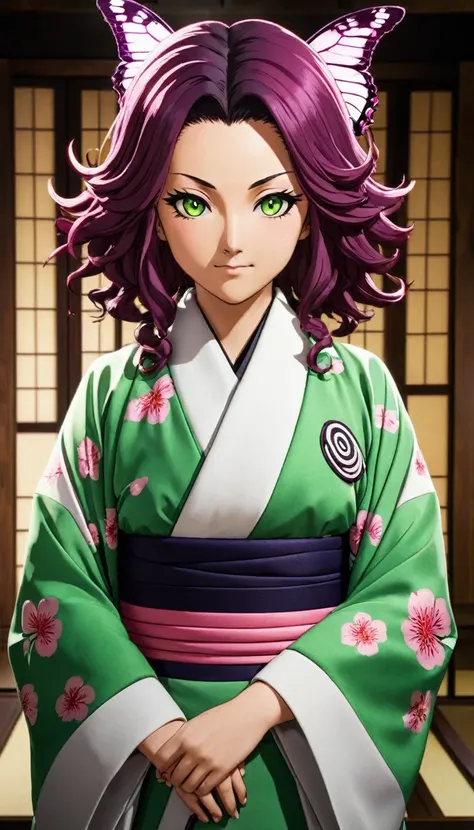 Shinobu Kocho!

Shinobu Kocho is a fictional character from the popular anime and manga series "Demon Slayer: Kimetsu no Yaiba". She is a high-ranking member of the Demon Slayer Corps and the leader of the Butterfly Squad.

Here are some interesting facts ...