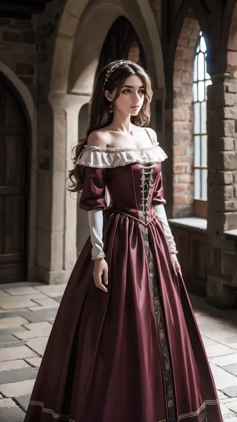 Laura Berlin medieval dress