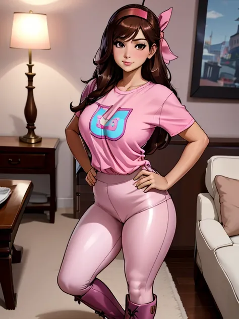 (best quality:1.4),(mature face), (((best quality))), illustration, perfect lighting, Colorful, Bright_Front_face_Lighting, ultra high res, (Beautiful, medium breasts:1.2), (thick thighs:1.1), (42 years old:1.2), THICK, 1Girl, Ultra High Resolution, Solo, ...