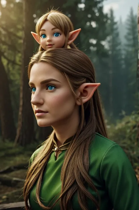 Image of a realistic elf