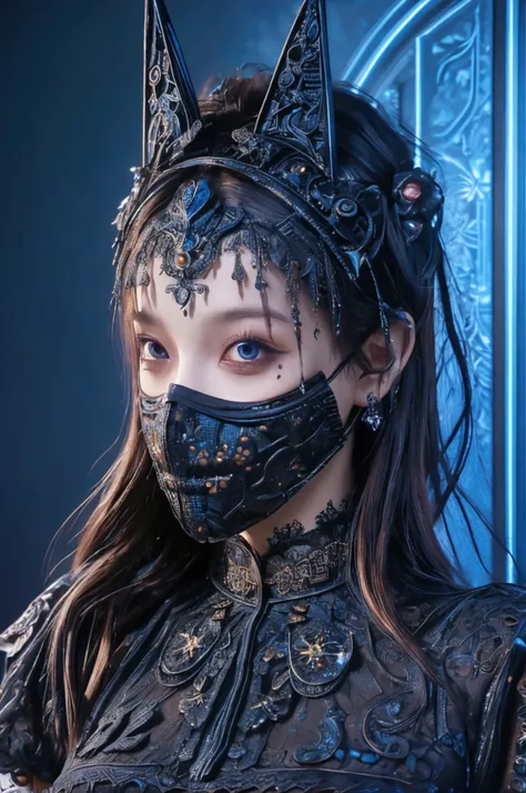 universe, Super detailed gothic art, Unreal Engine 5 Detailed Mask Painting, Dark, extremely good, intricate details, Home screen, complementary colors, fantasy concept art, 8K resolution, Gothic masterpiece