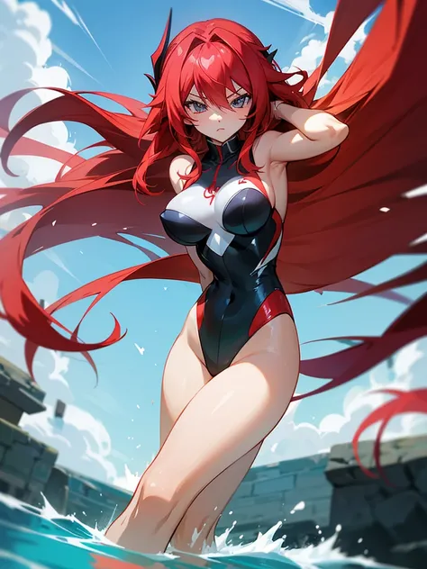 Rias Gremory  in swim suit