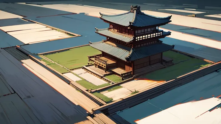 Edo Period,A meticulously drawn landscape