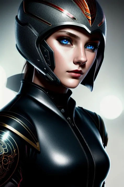 DunaNichs girl, Cyber helmet closeup with beautiful eyes, (canine), gorgeously detailed, (8K Unity wallpapers), fine details, Award-winning images, very detailed, 16,000 