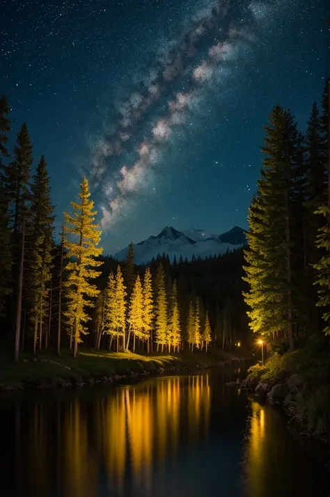 Nature images at night 
