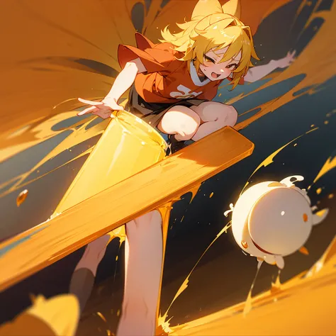 senko san from the anime pissing spreading pussy yellow liquid leaving pussy