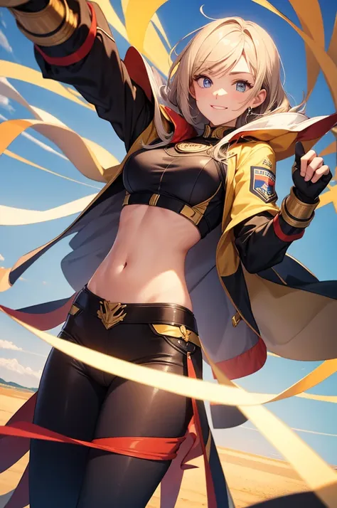 victory pose