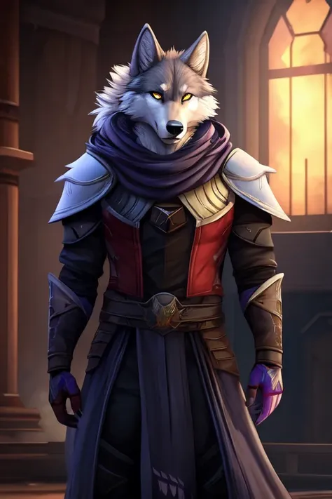 Furry, Wolf, Male, Fantasy, Destiny 2 the game, Destiny 2 Warlock,