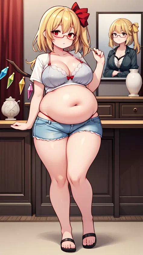 (masterpiece, best quality, highly detailed), 1girls, big belly, huge belly, art by kipteitei, round belly, chubby, curvy, belly grab, enormous belly, fat belly, thicc, bigger belly, really big belly, jiggly belly, shirt covering belly, belly cover by shir...