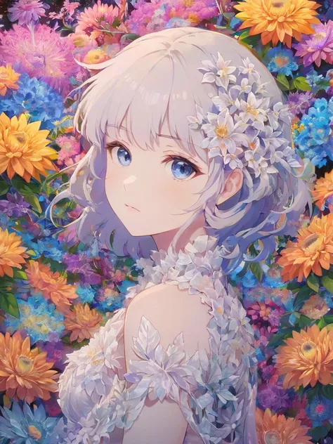 (Best quality), (masterpiece), (an extremely detailed beautiful), 2D, anime, upper body
anime, (masterpiece, top quality, best quality, official art, beautiful and aesthetic:1.2), (1girl), upper body, extreme detailed, (fractal art:1.3), colorful, flowers ...