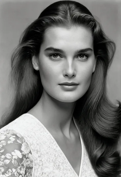 Young 18 year old Brooke shields ((((beautiful faceabsolutely real))))