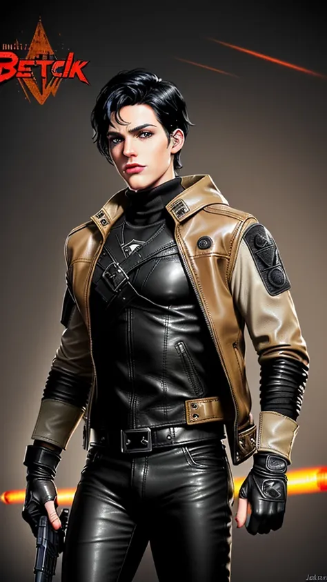 ((american comic hero)),,((jason todd)),((young cute and cool ikemen  boy)),((black hair)),((very cool guy)), ((face is no paint...