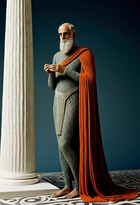 Ancient Greek Art, by Edward Gorey, full body, cinematic still, (best quality, masterpiece, photorealistic), very aesthetic, perfect composition, intricate details, ultra-detailed, vivid colors