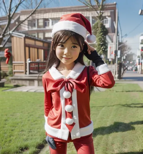 best quality, 1 girl, japan, hd detail, christmas