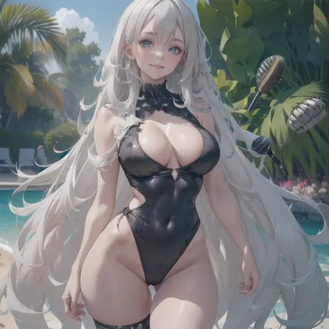 Anime Kawaii sexy Perfect Slim sensual body large breast and huge thighs, An intricate and highly detailed illustration of anime (Young girl)(Be careful when browsing:1.3), (1 girl,(superfine muscle),comely ,breasts big,pale skin,pointed chest,erect nipple...